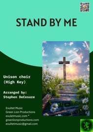 Stand By Me Unison choral sheet music cover Thumbnail